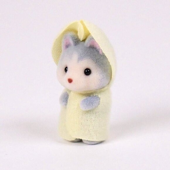 Calico Critters Christmas Husky Girl‎ Triplet Baby - Picture 4 of 7